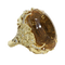 Bague Cerfs-Fleurs en or jaune, citrine et diamants