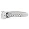 Bague 58 Solitaire - Bague en or gris diamants 58 Facettes 61E00490