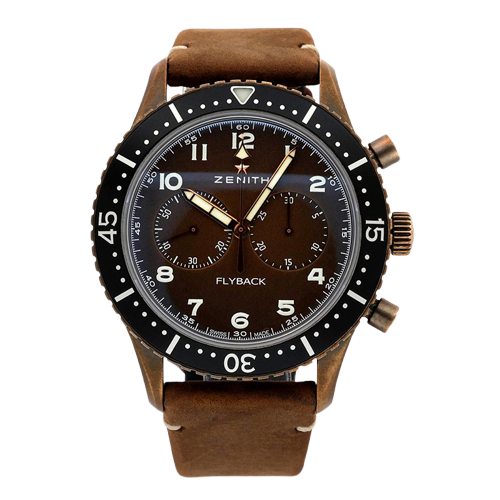 Zenith Pilot - Montre Chrono Tipo CP-2 Flyback en bronze