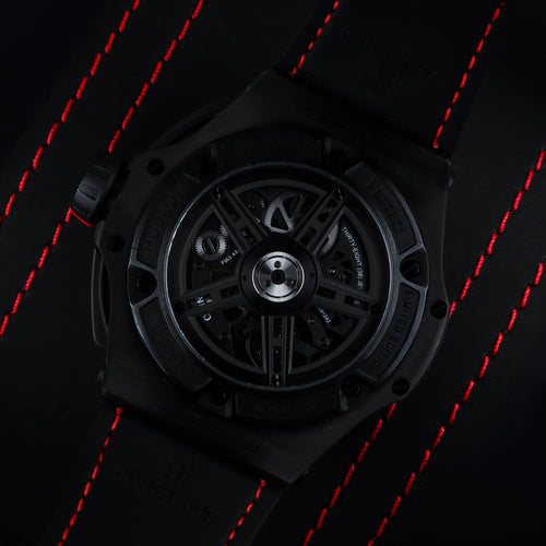 Montre Hublot Big Bang - Montre automatique Ferrari en céramique noire 58 Facettes 68801738