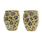 Boucles d'oreilles clips Panthère en or jaune, saphirs jaunes et diamants