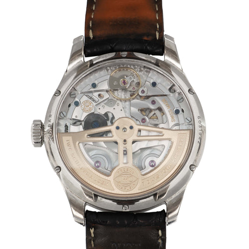 Montre IWC Portugieser - Montre Perpetual Calendar en or blanc 58 Facettes 68801804