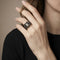 Bague 53 Pomellato Arabesque - Bague en or rose et quartz fumé 58 Facettes 61G00104