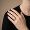 Bague 52 Solitaire - Bague en or gris et diamants 58 Facettes 61000350