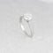 Bague 52 Solitaire - Bague en or gris et diamants 58 Facettes 61000350