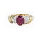 Bague 51 Bague en or jaune, rubis et diamants 58 Facettes 61600002