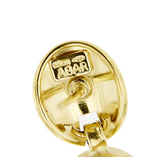 Boucles d'oreilles Boucles d’oreilles pendantes à double anneau en or jaune 18 ct 58 Facettes 29783