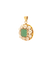 Pendentif Pendentif en or jaune 18K avec émeraude 2,95 ct et 10 perles 58 Facettes BO220248/CHARMEDEPOQUE