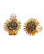 Boucles d'oreilles Boucles d’oreilles tournesols Art nouveau en or jaune 18K et saphirs 58 Facettes BO220433/TOURNESOLS