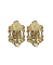 Boucles d'oreilles Boucles d’oreilles pendantes en or jaune 18 carats, émeraudes et opales 58 Facettes BO220026/OPALEEMERAUDE