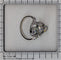 Bague 54 Bague Belle Époque trois diamants en or blanc 18K 58 Facettes 25351-0042