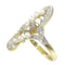 Bague 60 Bague Art nouveau en or 18K bicolore, diamants et perles 58 Facettes 21042-0185