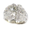 Bague 59 Bague vintage années 1950 en platine et diamants 3,44 ct 58 Facettes 21174-0487