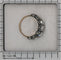 Bague 52 Bague ancienne géorgienne en or rouge 18k, argent et diamants 58 Facettes 21272-0590