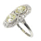 Bague 51 Art déco - Bague en or blanc 18K et diamants (env. 2,70 ct) 58 Facettes 22193-0036