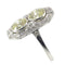 Bague 51 Art déco - Bague en or blanc 18K et diamants (env. 2,70 ct) 58 Facettes 22193-0036