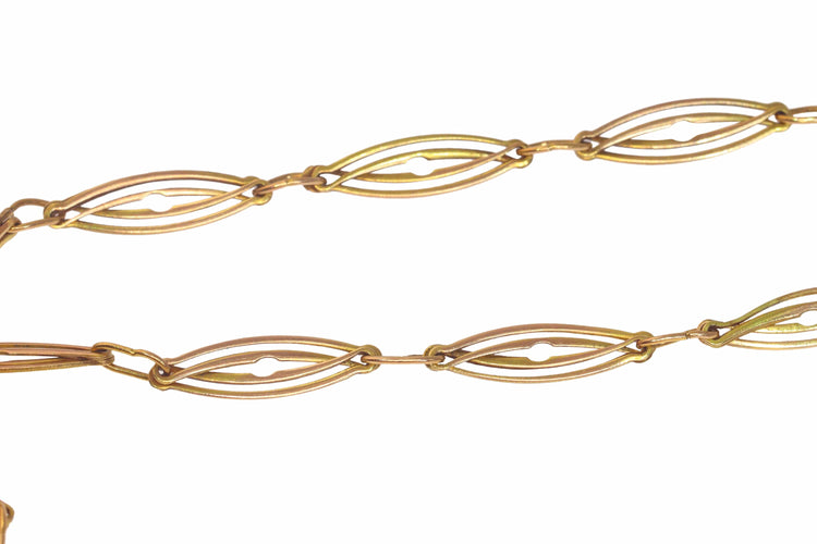 Collier Collier ancien - Double rang de perles de corail en or jaune 14K 58 Facettes 22235-0056