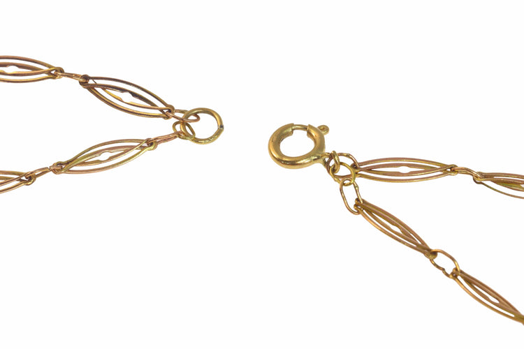 Collier Collier ancien - Double rang de perles de corail en or jaune 14K 58 Facettes 22235-0056