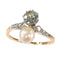 Bague 58 Bague de fiançailles 1895 en platine et or rouge 18K avec diamants 58 Facettes 22327-0067