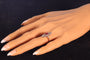 Bague 53 Bague victorienne en or rouge 18K avec rubis et diamants 58 Facettes 22298-0136