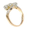 Bague 56 Bague Belle Époque Art déco en or 14K et platine avec diamants 58 Facettes 24029-0362