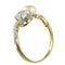 Bague 52 Bague Toi et Moi Belle Époque en or jaune 18K, platine, diamants et perle 58 Facettes 24029-0360
