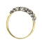 Bague 61 Bague victorienne vers 1840 en or jaune 18K et argent, diamants 58 Facettes 24137-0127