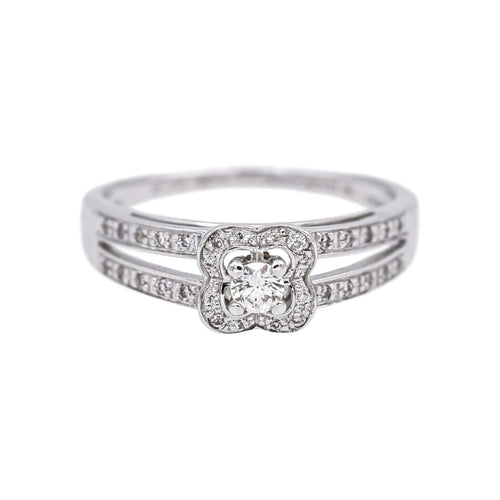 Bague 51 Mauboussin Chance of Love - Bague en or blanc 18 carats et diamants 58 Facettes 4932025CN