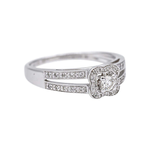 Bague 51 Mauboussin Chance of Love - Bague en or blanc 18 carats et diamants 58 Facettes 4932025CN