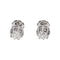 Boucles d'oreilles Boucles d'oreilles puces en or blanc et diamants 58 Facettes 4936104CN