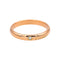 Bague 53 Cartier Alliance C - Bague alliance en or rose sertie d’un diamant 58 Facettes 4951463CN