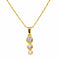 Collier Collier pendentif en or jaune 18 carats et diamants 58 Facettes 4286083CN