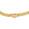 Collier Chopard Happy Diamonds - Collier maille gourmette en or jaune et diamant 58 Facettes 4799569CN