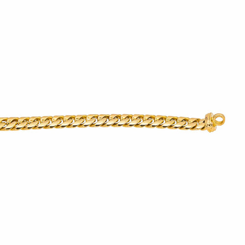 Collier Chopard Happy Diamonds - Collier maille gourmette en or jaune et diamant 58 Facettes 4799569CN