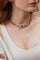 Collier Collier en or jaune 18 carats avec saphir et diamants 58 Facettes 5026620CN