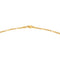 Collier Collier maille Figaro en or rose 18 carats 58 Facettes 4791188CN
