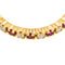 Bague 52 Alliance tour complet - Bague en or jaune rubis et diamants 58 Facettes 4958961CN
