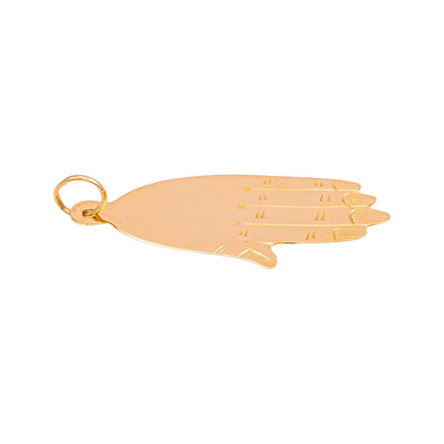 Pendentif Pendentif main de Fatma en or jaune 18 carats 58 Facettes 4712886CN