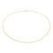 Collier Collier chaîne maille forçat en or jaune 18 carats 58 Facettes 4799523CN