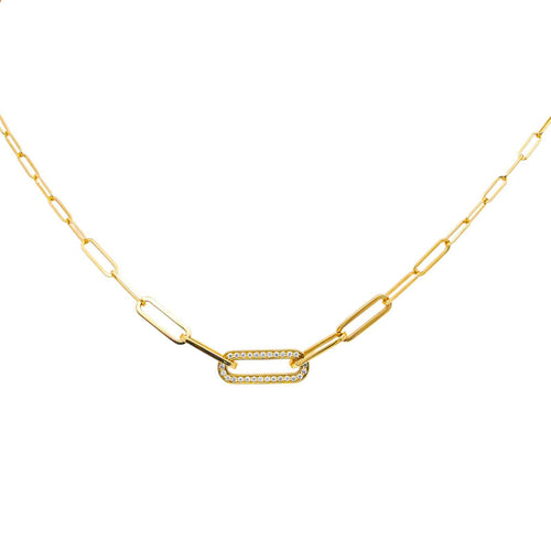 Collier Dinh Van Maillon - Collier en or jaune 18 carats et diamants 58 Facettes 4815888CN