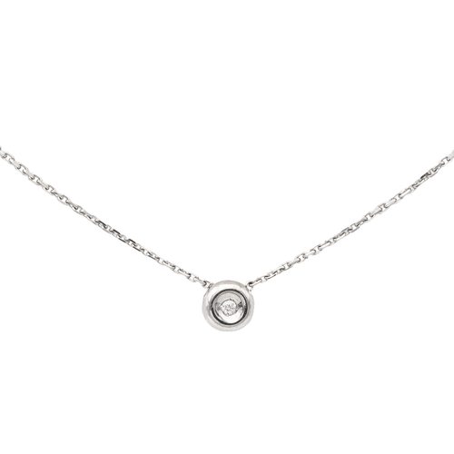 Collier Collier - Diamant en or blanc 18 carats 58 Facettes 579070RV