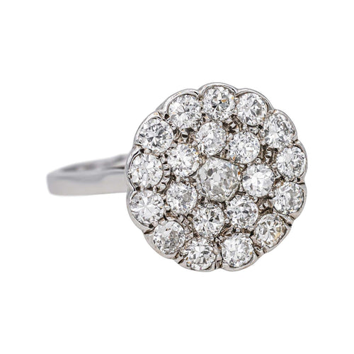 Bague 53.5 Bague en or blanc et diamants 58 Facettes 4712453CN