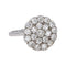 Bague 53.5 Bague en or blanc et diamants 58 Facettes 4712453CN