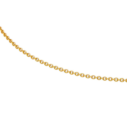 Collier Collier maille forçat en or jaune 18 carats 58 Facettes 4828798RV