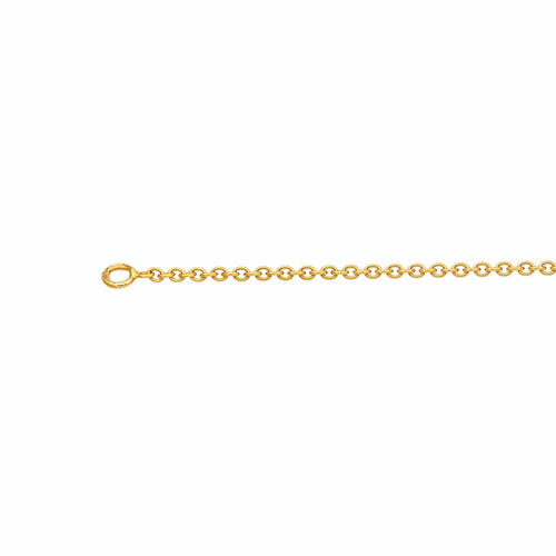 Collier Collier maille forçat en or jaune 18 carats 58 Facettes 4828798RV