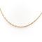 Collier Collier maille forçat en or jaune 18 carats 58 Facettes 1641726CN