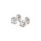 Boucles d'oreilles Boucles d’oreilles puces - Diamants taille brillant en or blanc 18 carats 58 Facettes 1931129CN