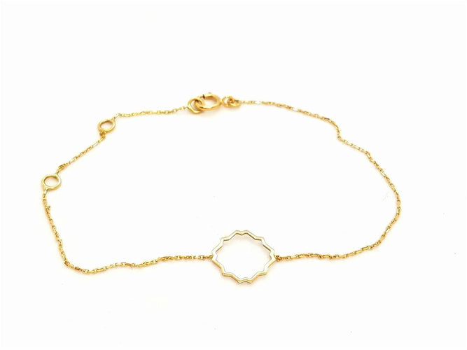 Bracelet Bracelet Transparence - Bracelet en or rose 18 carats 58 Facettes 578930RV