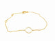 Bracelet Bracelet Transparence - Bracelet en or rose 18 carats 58 Facettes 578930RV
