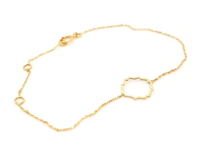 Bracelet Bracelet Transparence - Bracelet en or rose 18 carats 58 Facettes 578930RV